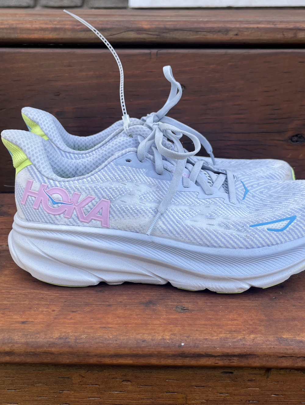 Brand New Hoka One One Clifton 9 Sneakers Womens Size 8.5D Running Shoes White